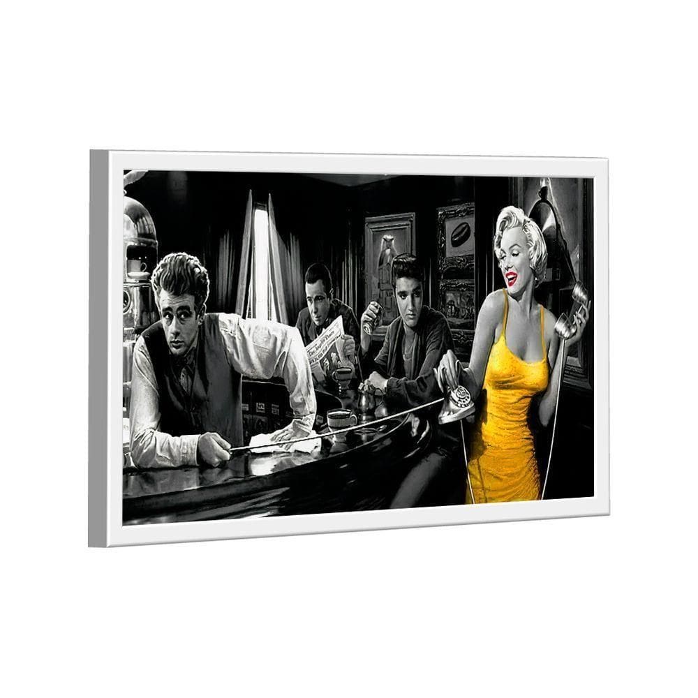 Quadro Marilyn Yellow Dress -- Br Artes
