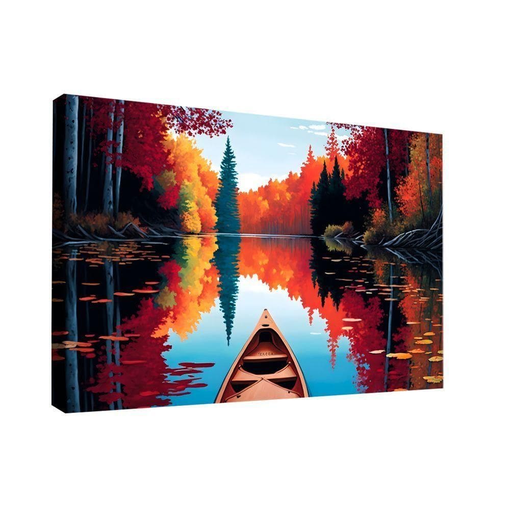 Quadro Visão Da Canoa-- Br Artes