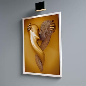 Quadro Love Heart 3d -- Br Artes