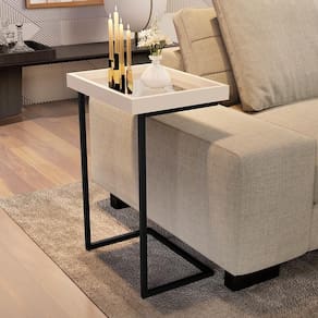 Mesa De Apoio Reggio Perola Pe Preto