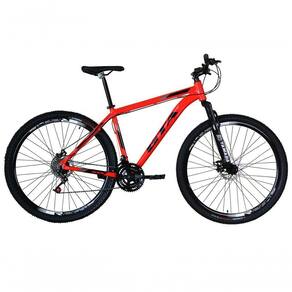 Bicicleta Aro 29 Gta Start 21v Freio A Disco Hidráulico Alumínio Garfo Suspensão - Vermelho Tam.19