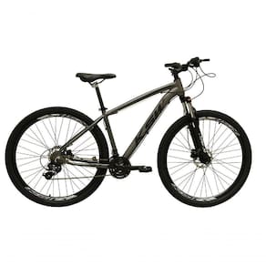 Bicicleta Aro 29 Ksw Xlt Alumínio 24v Câmbios Shimano Garfo Com Trava No Ombro - Grafite Tam.21