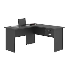 Mesa Em L Com Gaveteiro Carper Affara
