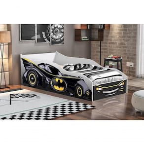 Cama Carro Infantil Black Com Colchão - Gabrielli Móveis
