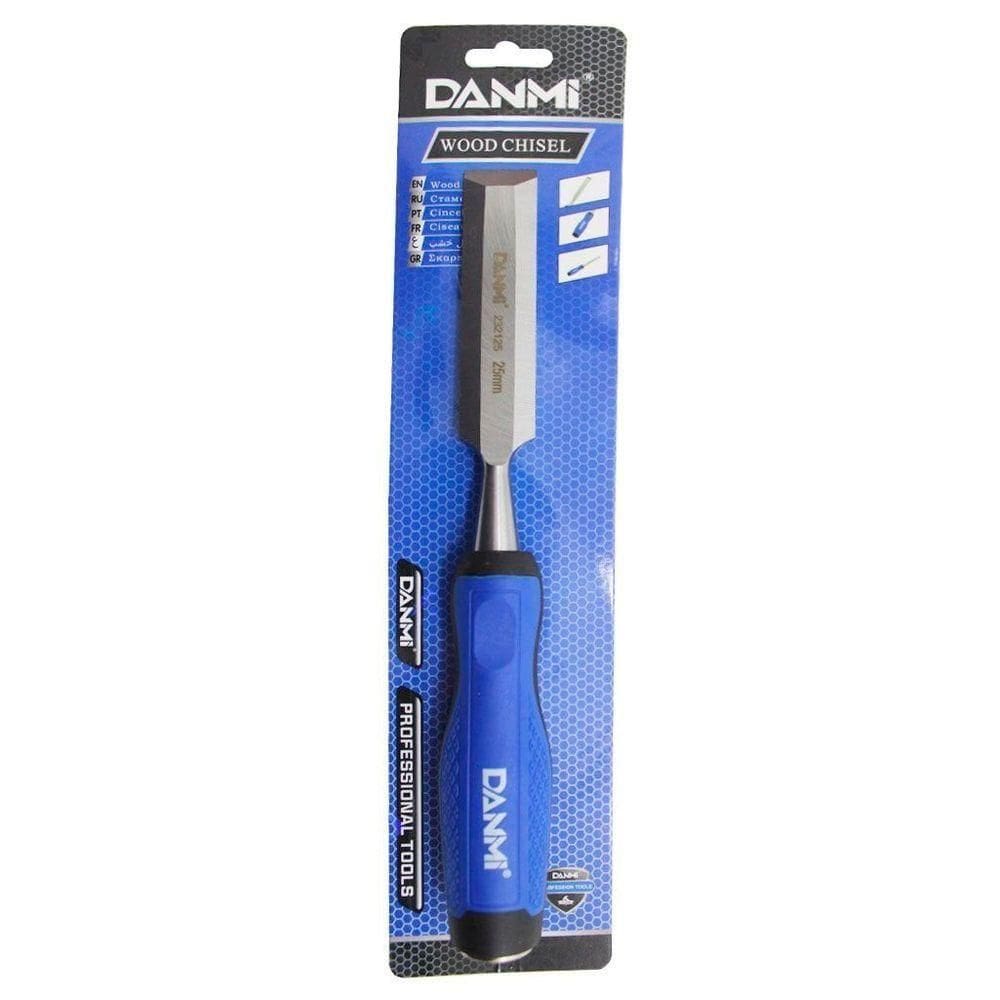 Formão Profissional Aço Carpintaria Marcenaria 25mm Danmi
