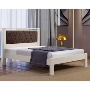 Cama Casal Alaska Off White-marrom - Carmolar
