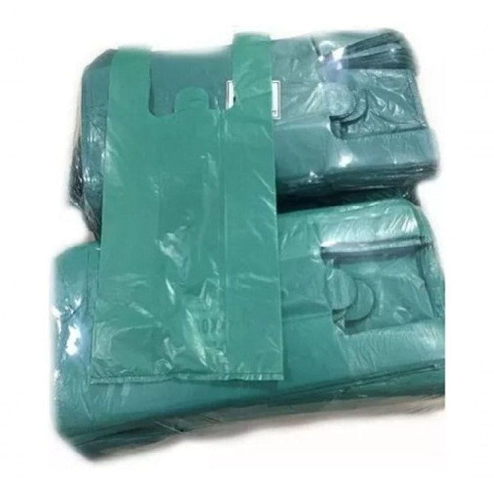 Sacolas Plasticas Reciclada Reforçadas 40x50 Pacote De 3 Kg