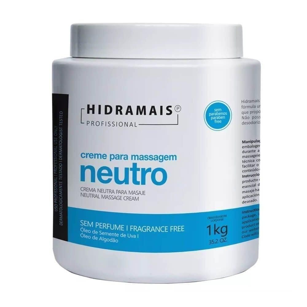 Hidramais Neutro Creme P- Massagem 1kg