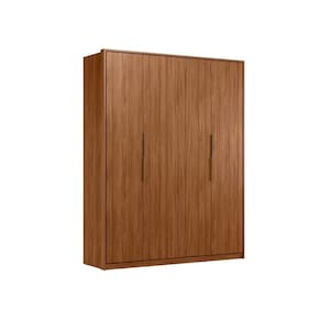 Roupeiro 4 Portas Casal Houston Nogueira Touch