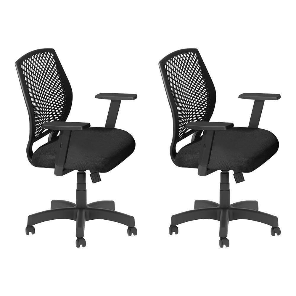 Conj2 Diretor Giratória Vision Plus Base Preta