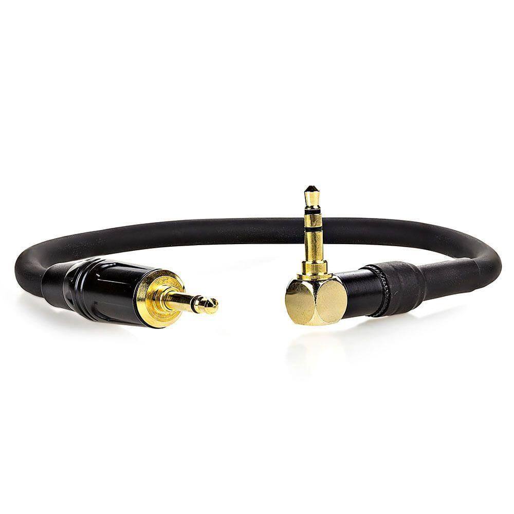 Cabo P2 Estereo - 90 Graus Para P2 Macho Mono - 80 Cm