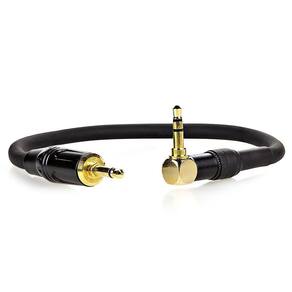 Cabo P2 Estereo - 90 Graus Para P2 Macho Mono - 30 Cm