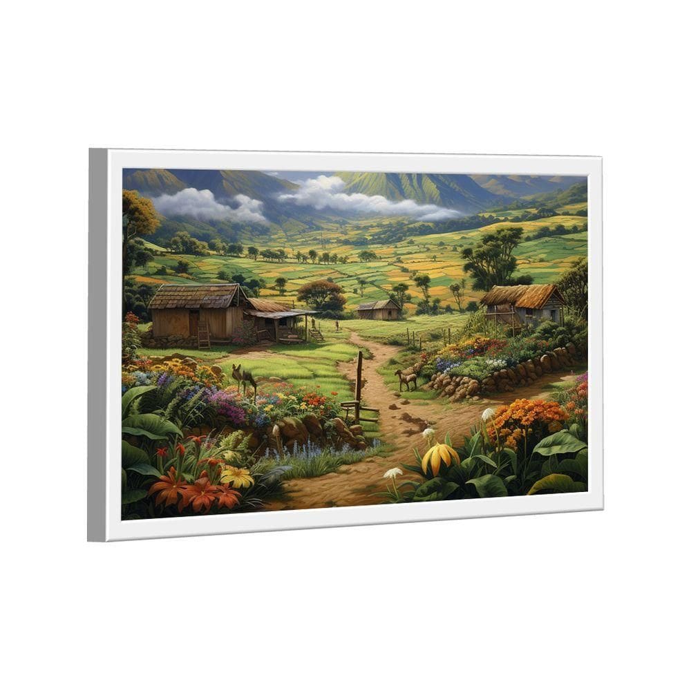 Quadro Sítio Da Felicidade -- Br Artes