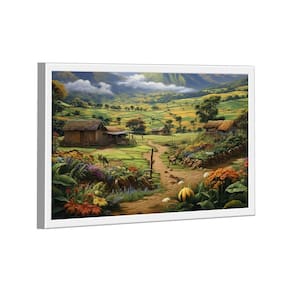 Quadro Sítio Da Felicidade -- Br Artes