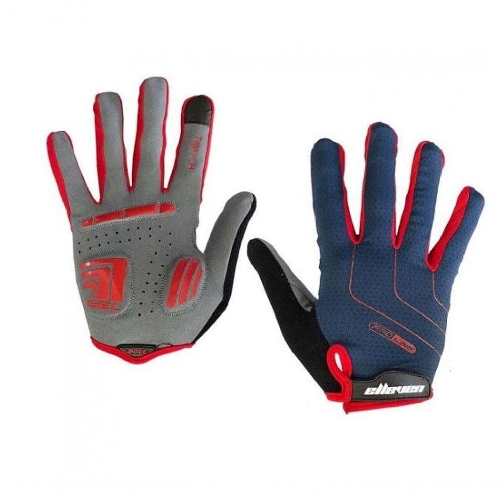 Luva Elleven Longa Azul Vermelho M