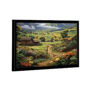 Quadro Sítio Da Felicidade -- Br Artes