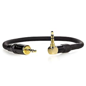Cabo P2 Estereo - 90 Graus Para P2 Macho Estereo - 80 Cm