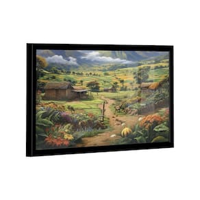 Quadro Sítio Da Felicidade -- Br Artes