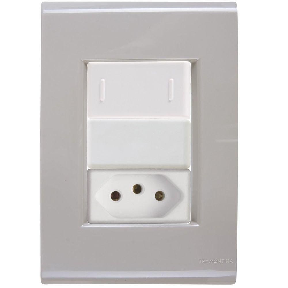 Interruptor E Tomada 20a Liz Fendi Tramontina Completo Pronto Tramontina