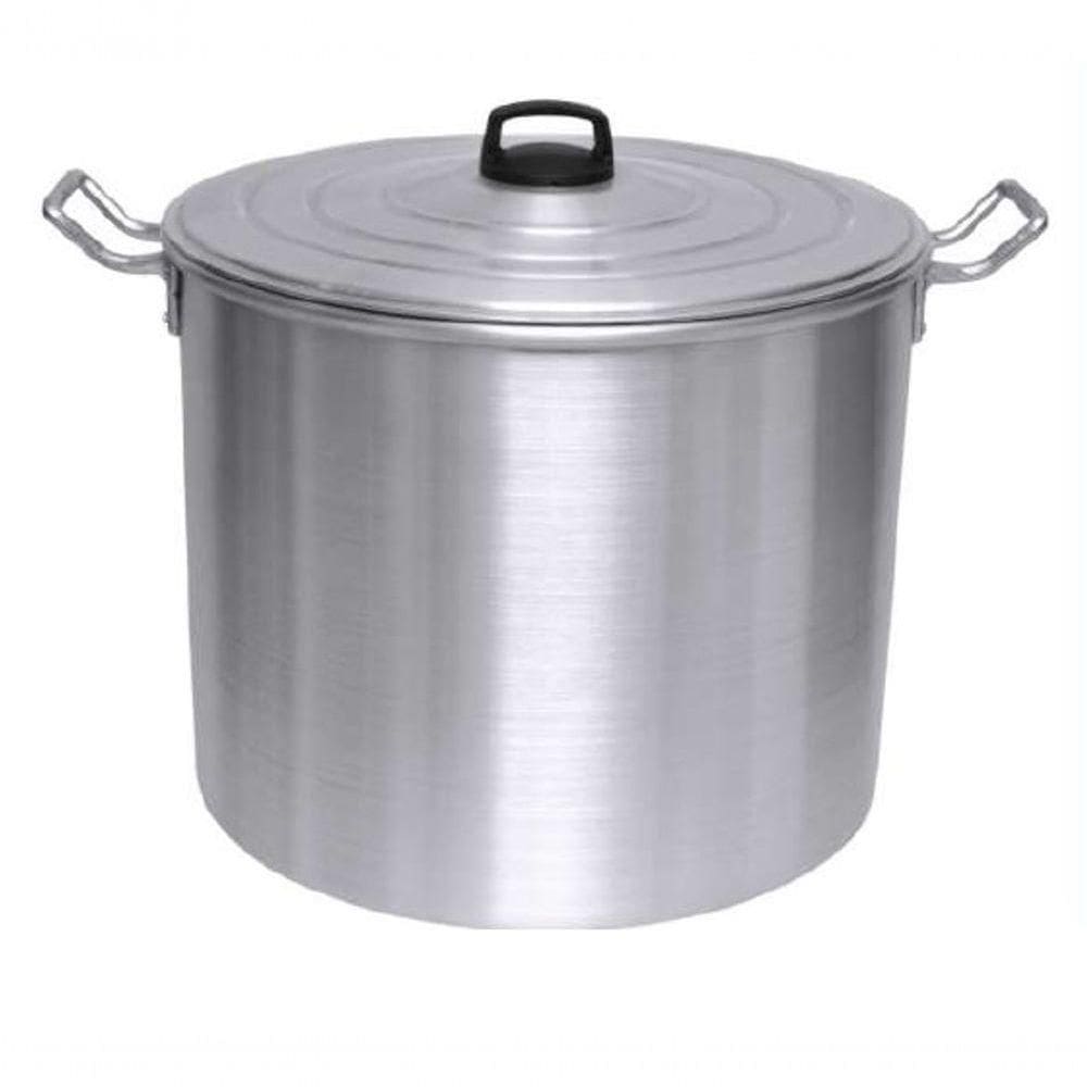 Panela Industrial Aluminio Grosso Panelão Alto 40 Litros