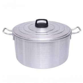 Panela Industrial Aluminio Grosso Panelão Baixo 10 Litros