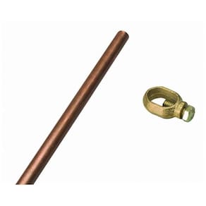 Haste Terra Cobreada Aterramento C- Conector 1,2m