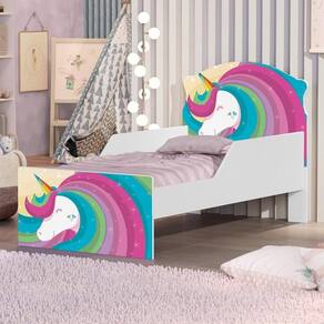 Cama Infantil Lindo Unicórnio Com Colchão