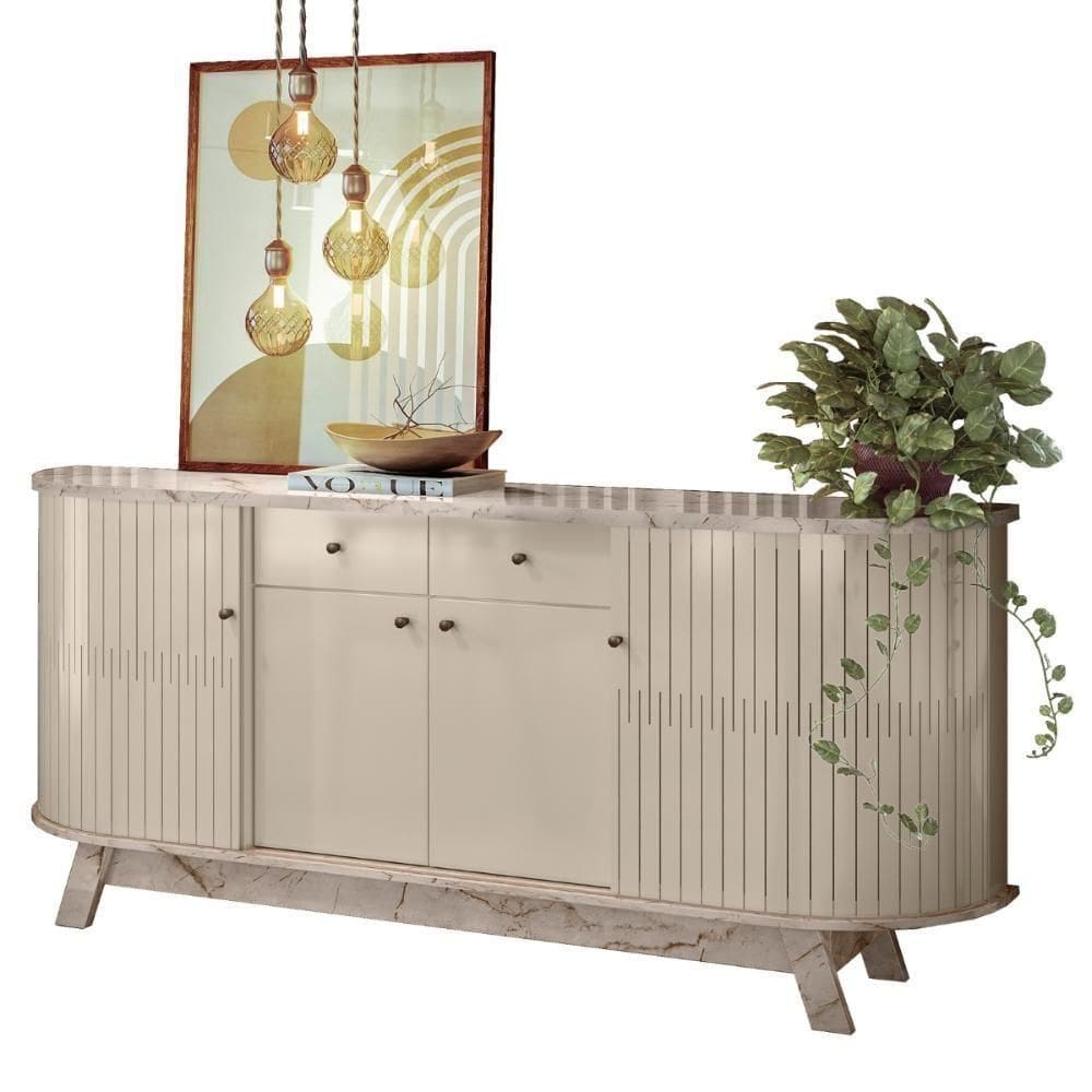 Buffet Viareggio Calacata Off White