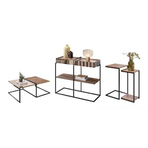Conjunto Completo Para Sala Bangkok Demolição Preto
