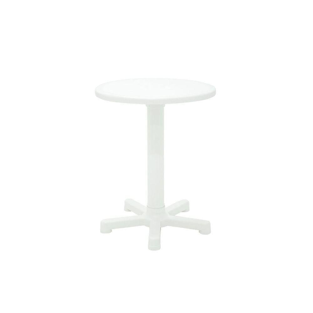 Mesa Redonda Tramontina Capri Basic Branco Tramontina