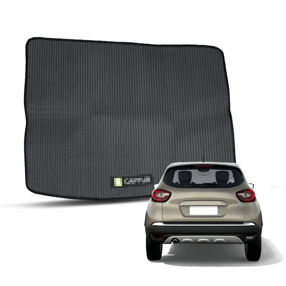 Tapete Captur 2017 a 2024 Protetor de Porta Malas Tapete Automotivo de Borracha