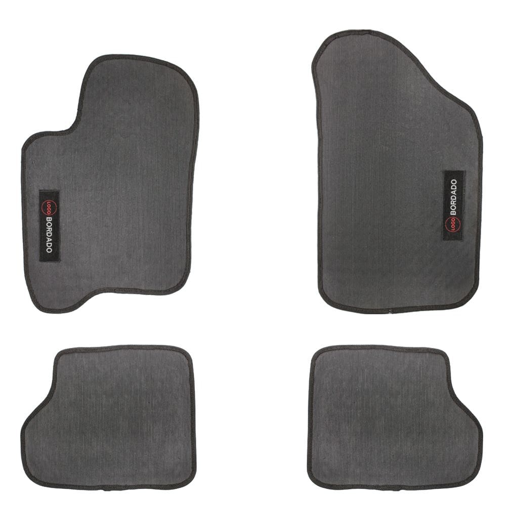 Tapete Strada Adventure 1998 a 2011 Cabine Dupla Tapete Automotivo de Borracha