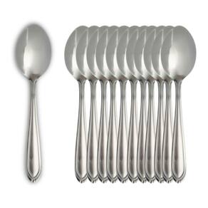 Colher De Sobremesa Inox Monaco 12 Peças - Ad