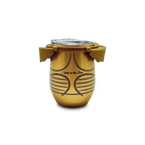 Copo Para Viagem Com Tampa Pomo De Ouro