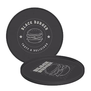 Prato Tramontina Black Burger Em Polipropileno Cinza Tramontina