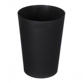 Cesto Lixeira Plástico Sem Tampa 22l Jsn Preto Cor:preto