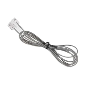 Fio Cabo Rj11 Telefonico 1m E 60cm Kit 50 Uni Telefone Fixo Fax Extensao Fino Resistente