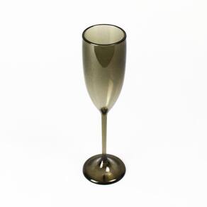 Taça De Champanhe 150ml Fumê Em Policarbonato Linha Tendências Vem