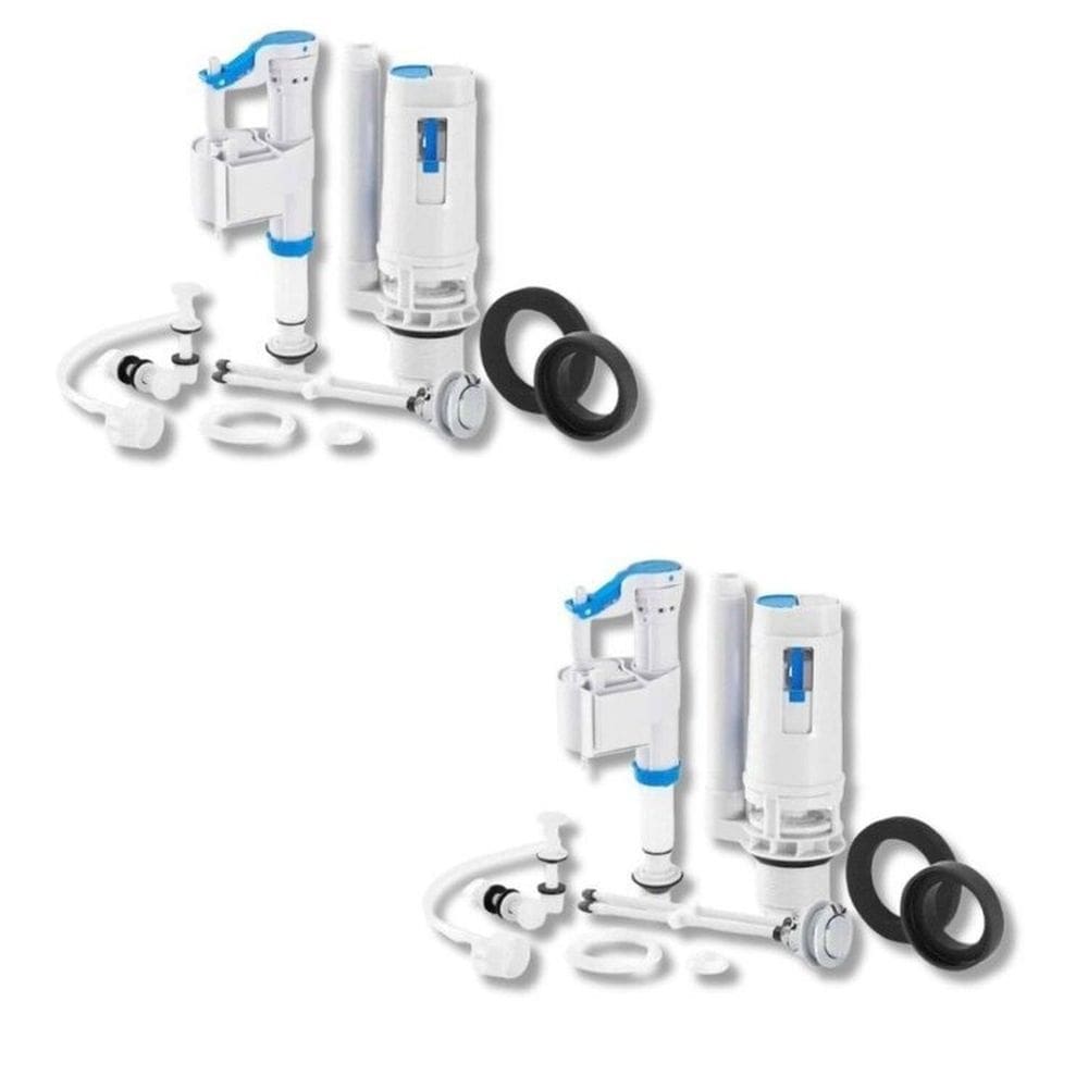 Kit 2 Suporte Articulado para Ducha Manual Roca Branco