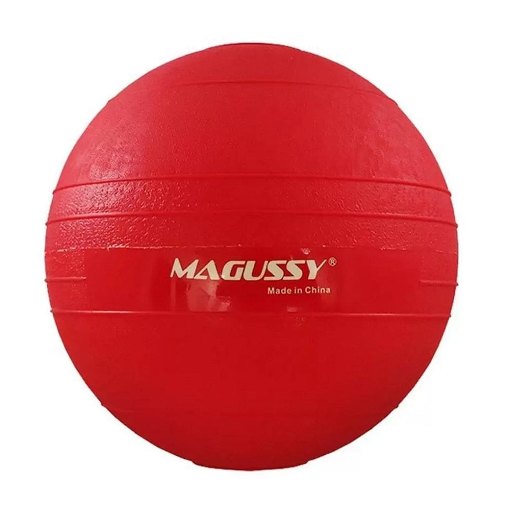 Bola Medicine Magussy Borracha 3Kg Vermelha