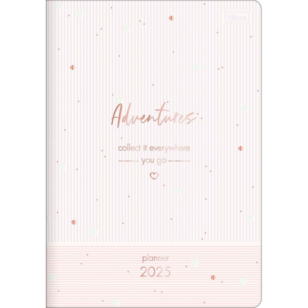 Planner Grampeado 17,8 x 25,4 cm Soho 90 G 2025 Tilibra 0962