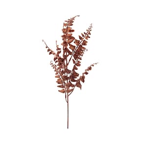 Haste Natalina Folha Samambaia Silvestre X8 Grillo Mult6 Rosa