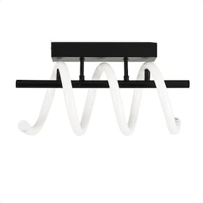Plafon Taschibra Moderno Spring Led 16W Luz Quente 3000K Bivolt