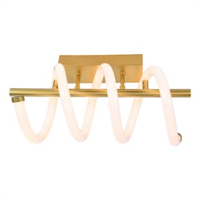 Plafon Taschibra Moderno Spring Led 16W Luz Quente 3000K Bivolt