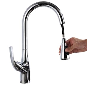 Torneira Goumert Extensivel Pia Cozinha Bancada Luxo Monocomando 3 Modos Agua Fria Quente