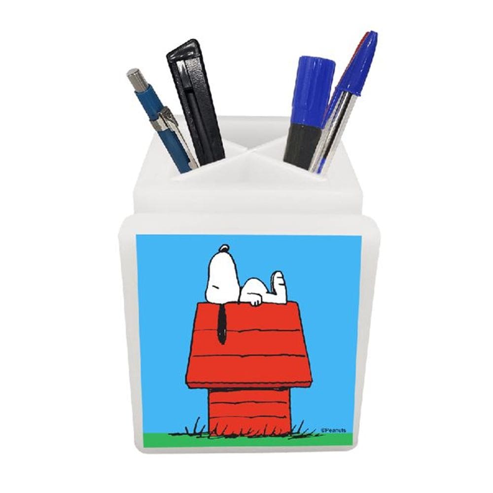 Organizador de Mesa Iluminado Snoopy - Casinha