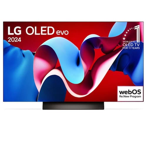 imagem-Smart TV 4K LG OLED Evo 77" Polegadas OLED77C4, Processador a9 Ger7, AI, Painel 144Hz e Design Ultra Slim