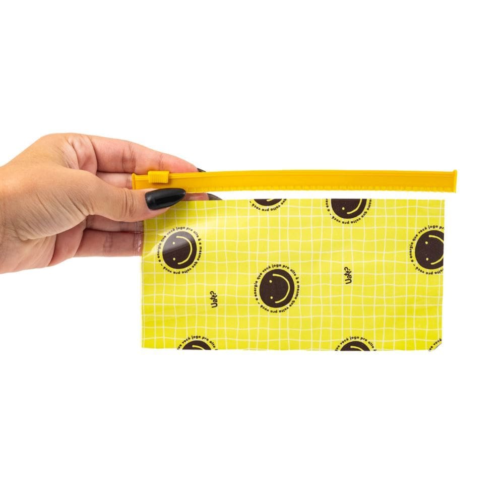 Necessaire Ziplock Para Caderno de Discos P - Smiles