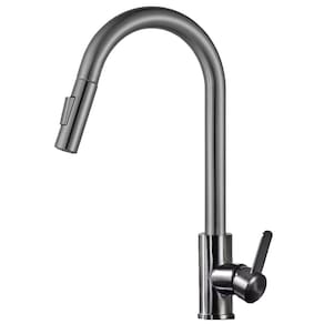 Torneira Extensivel Gourmet Cozinha Pia Mesa Bancada Ducha Articulada 2 Jatos Monocomando Agua Quente Fria Moderno Sofisticado