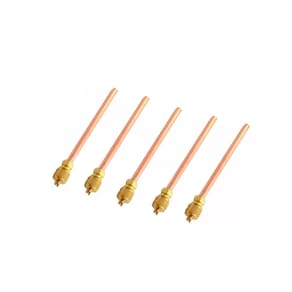 Kit 5un União Schrader 1/4 Carga e Trabalho 50mm x 0,5mm Hulter